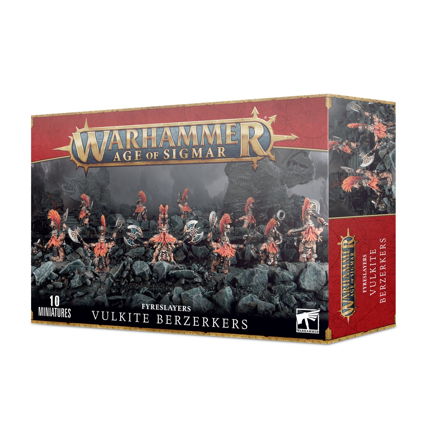 Warhammer Age Of Sigmar - Fyreslayers - Vulkite Berzerkers