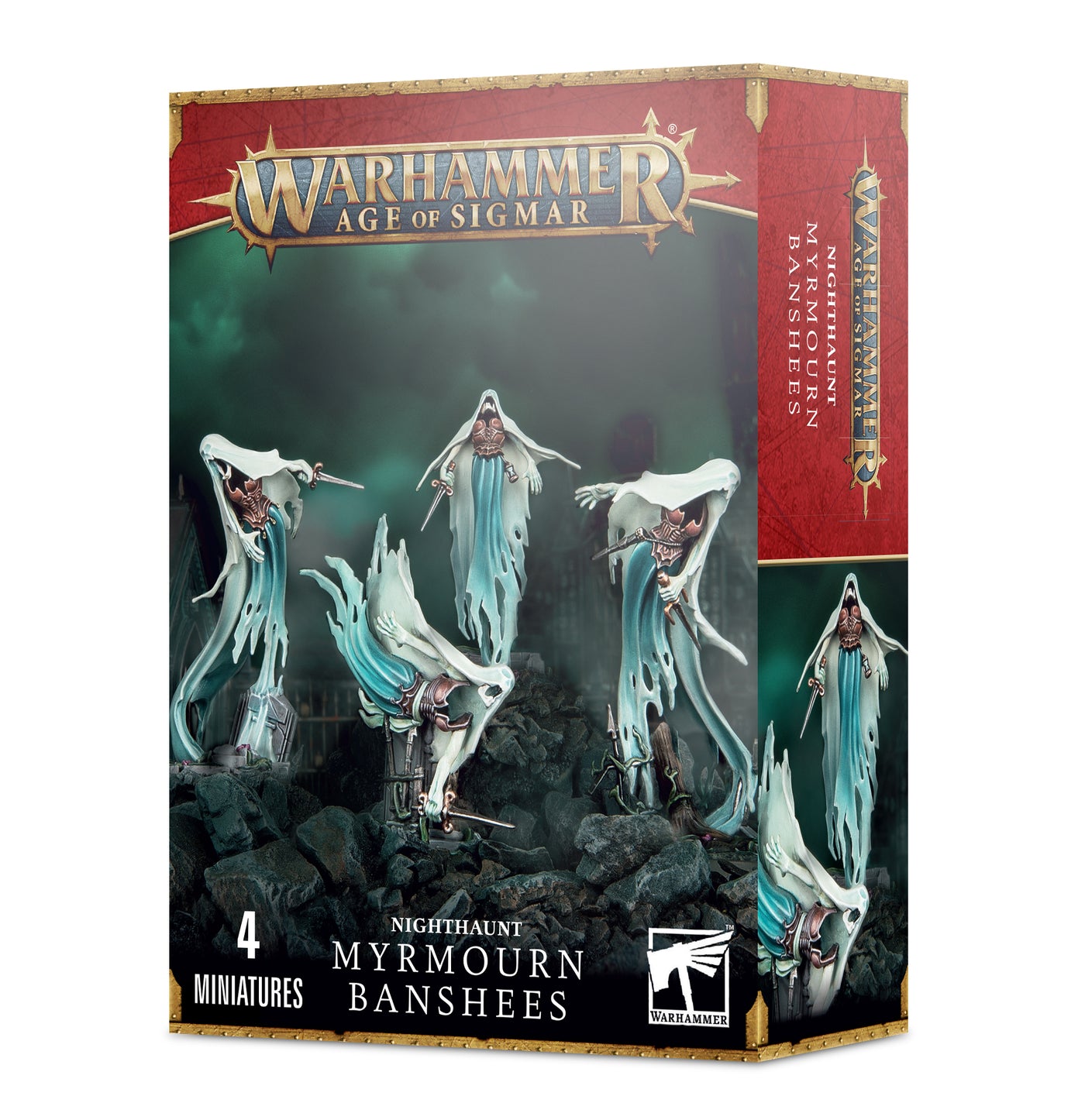 Warhammer Age Of Sigmar - Nighthaunt - Myrmourn Banshees
