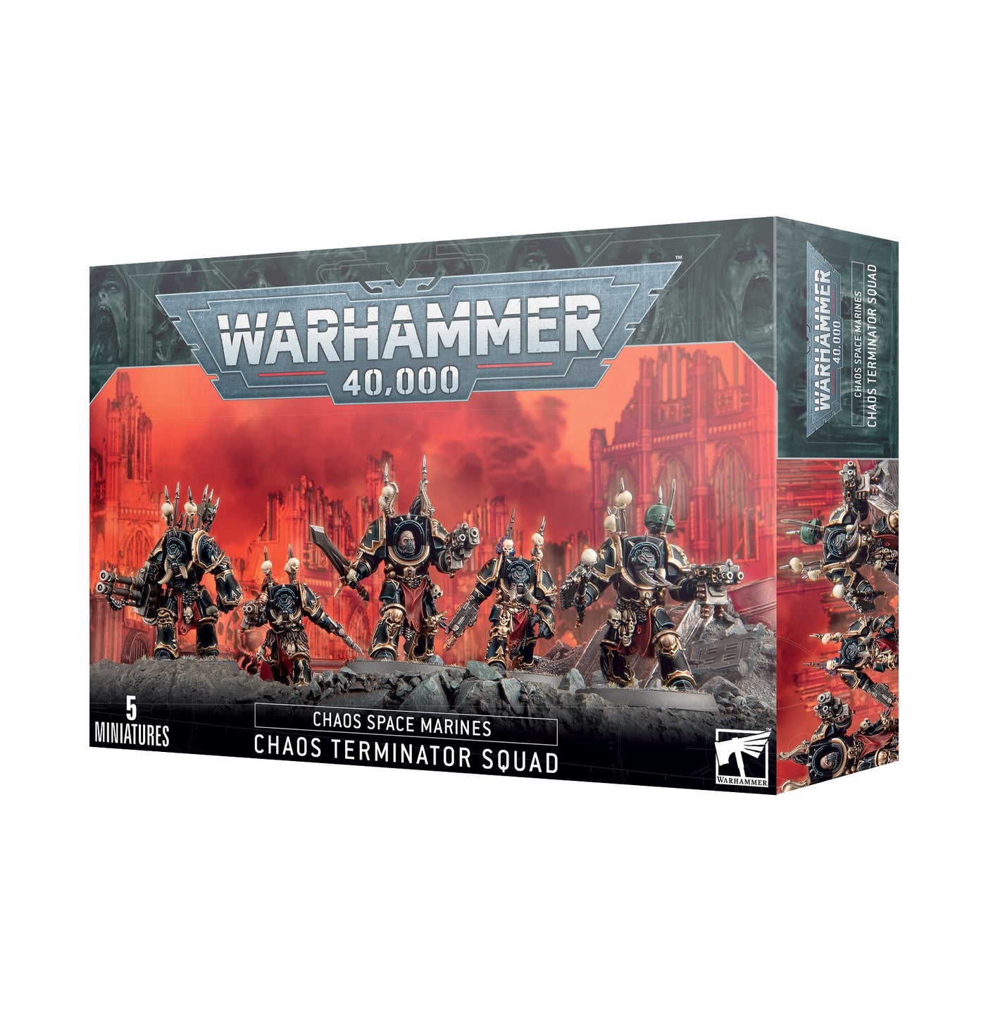 Warhammer 40000 - Chaos Space Marines - Chaos Terminator Squad