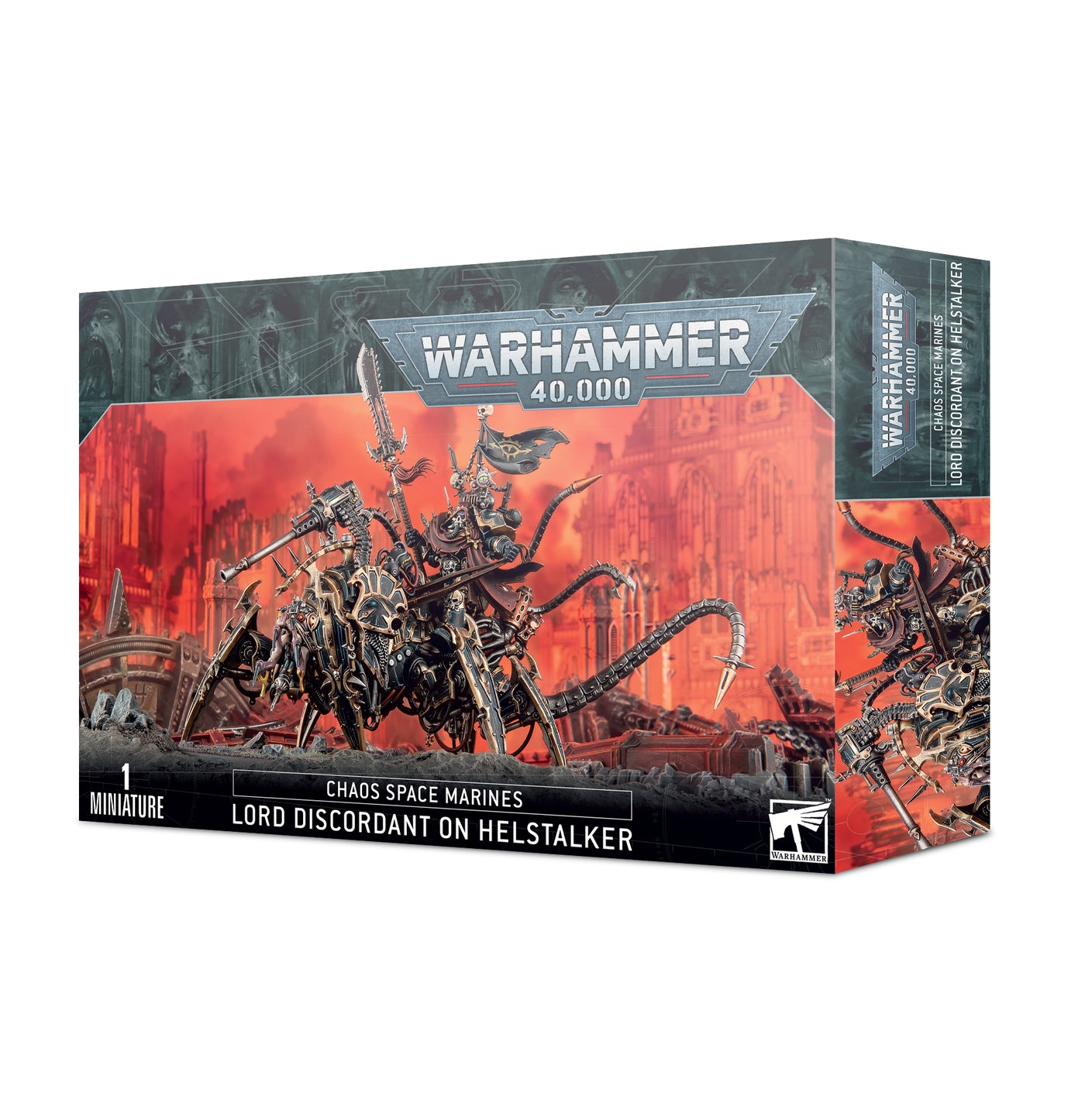 Warhammer 40000 - Chaos Space Marines - Lord Discordant On Helstalker
