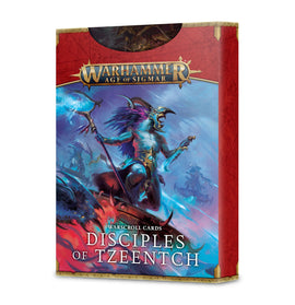 Warhammer Age Of Sigmar - Disciples Of Tzeentch - Warscroll Cards: Disciples of Tzeentch - 3rd Edition