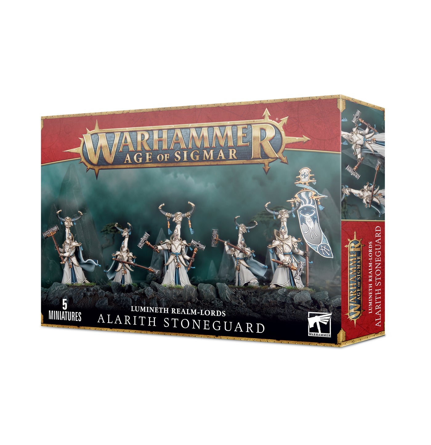 Warhammer Age Of Sigmar - Lumineth Realm Lords - Alarith Stoneguard