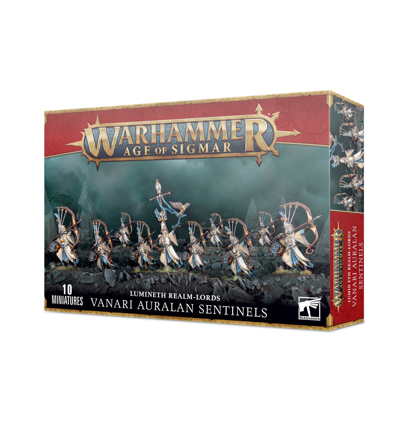 Warhammer Age Of Sigmar - Lumineth Realm Lords - Vanari Auralan Sentinels