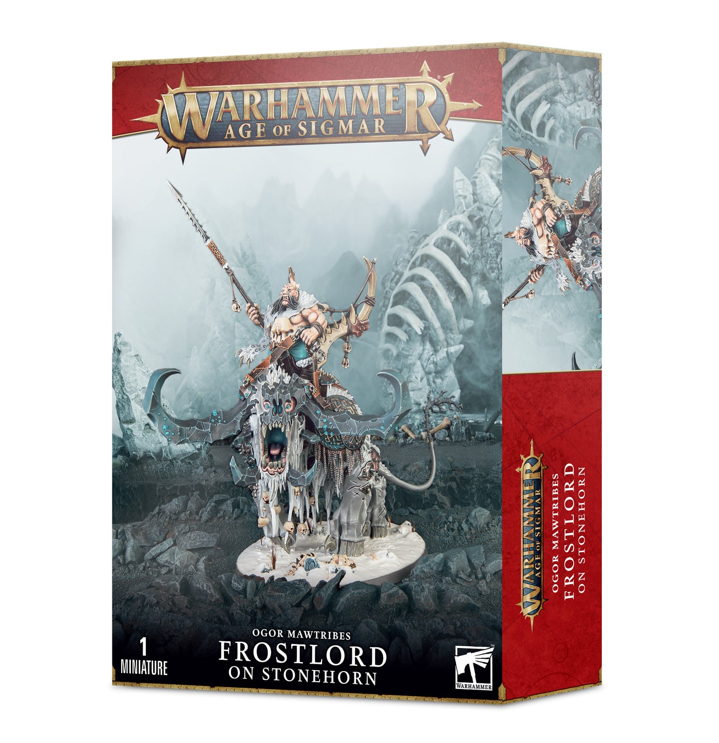 Warhammer Age Of Sigmar - Ogre Mawtribes - Frostlord Stonehorn
