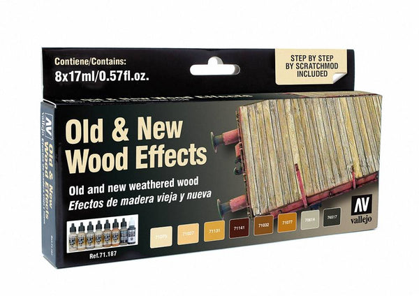 Model Air Set - Old & New Wood Effects Set