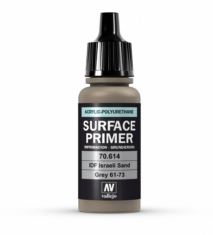 Polyurethane Primer ‚Äì IDF Israeli Sand Grey 17ml