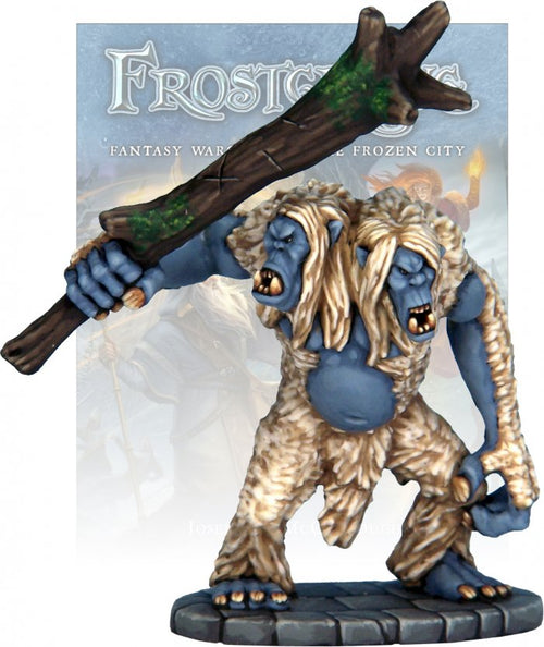 Two Headed Snow Troll - Frostgrave
