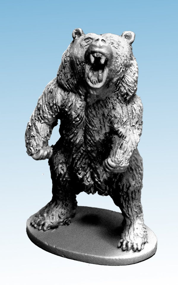 Bear rearing to attack - Frostgrave