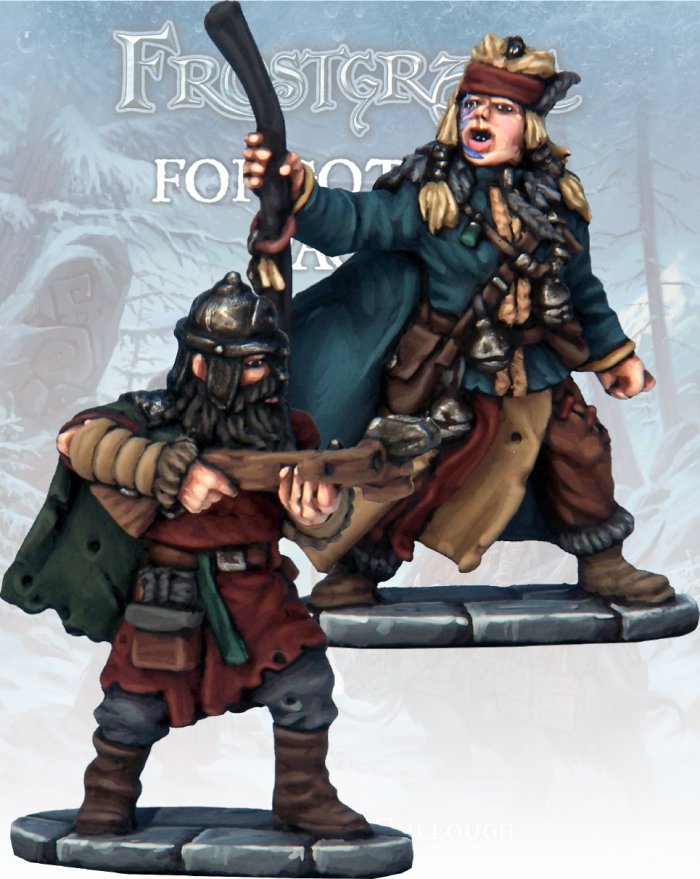 Barbarian Apothecary & Marksman - Frostgrave