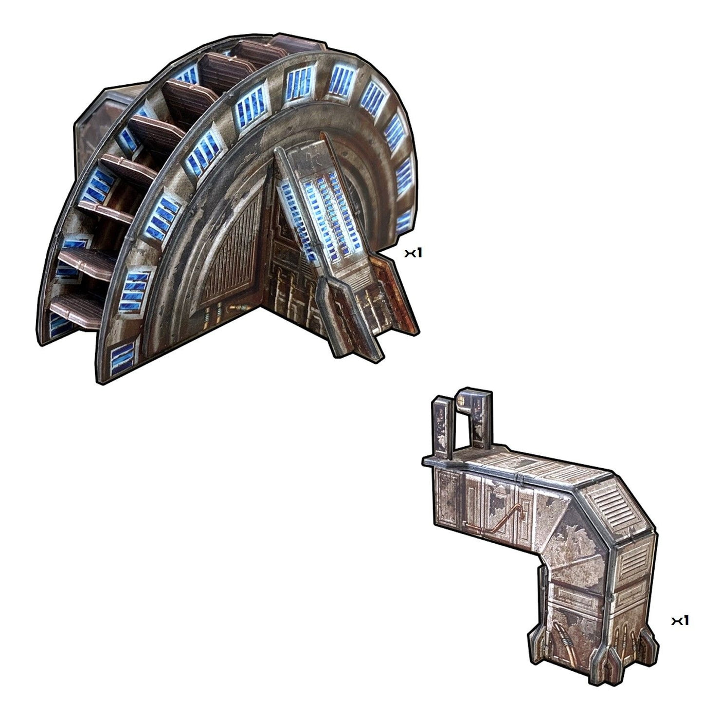 Industrial Turbine Scenery Set