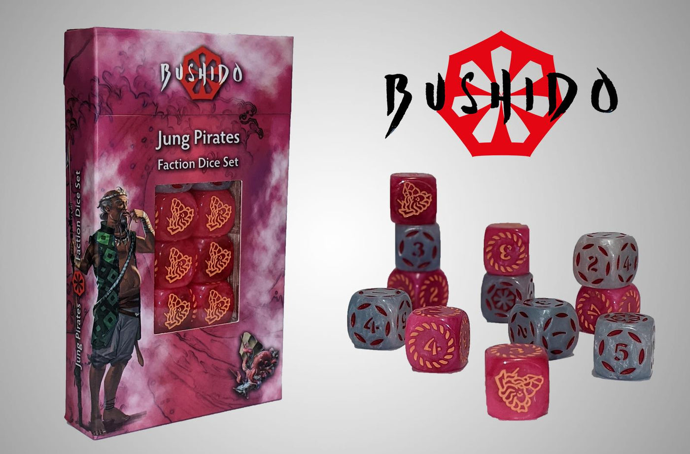 Jung Pirates Faction Dice Set: Bushido