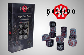 Shadow Wind Clan Faction Dice Set: Bushido