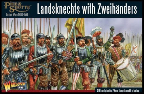 Italian Wars 1494-1559 Landsknechts with Zweihanders Box Set