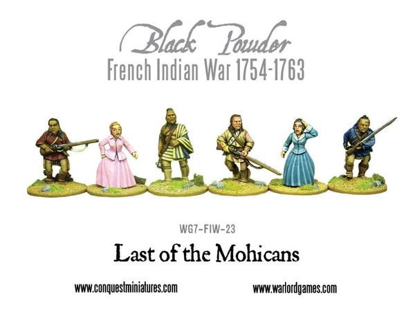 French Indian War 1754-1763 Last Of The Mohicans Pack