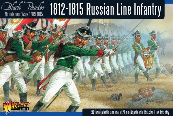 Napoleonic Wars 1789-1815 Late Russian Infantry (1812-1815) Box Set