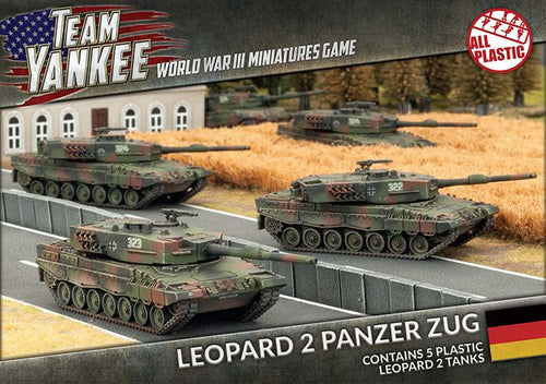 West German Leopard Leopard 2 Panzer Zug