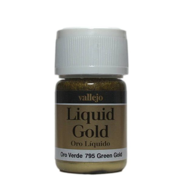 Liquid Metallics - Liquid Gold Green Gold 35ml