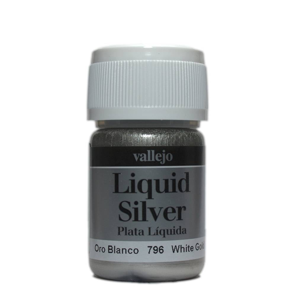 Vallejo Liquid Gold - White Gold