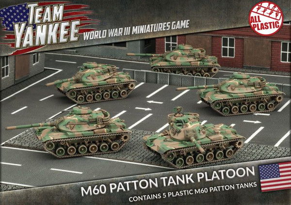 US American Stripes M60 Patton Tank Platoon
