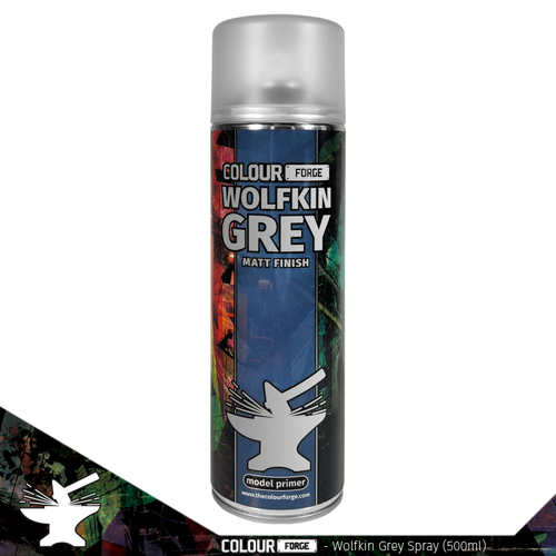 Wolfkin Grey Aerosol (500ml) - The Colour Forge