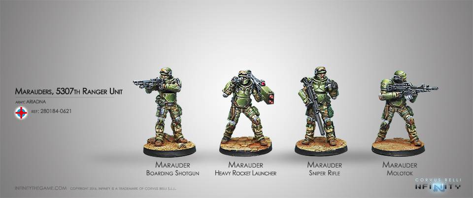 Ariadna Marauders, 5307th Ranger Unit    Box Set