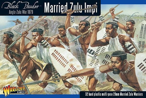 Anglo-Zulu war 1879 Married Zulu Impi Box Set