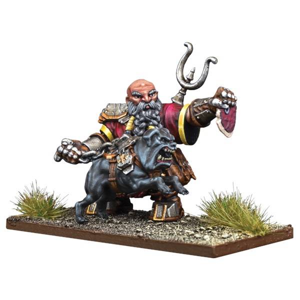 Kings Of War Vanguard Dwarf Support Pack: Mastiff Packmaster