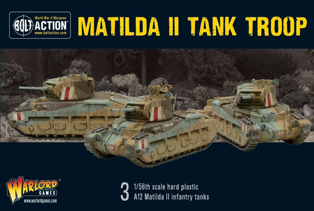 British Matilda II Tank Troop