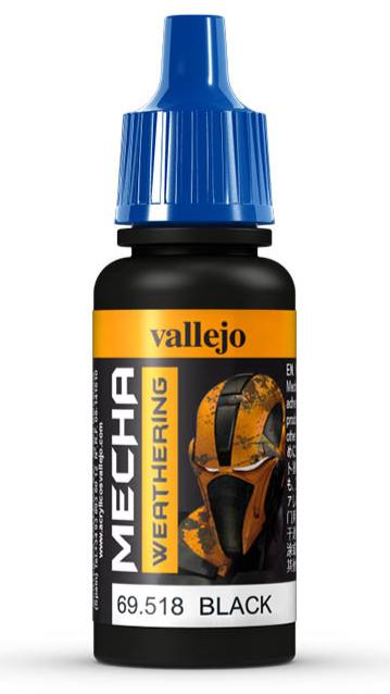 Black Wash 17ml - Mecha Colour