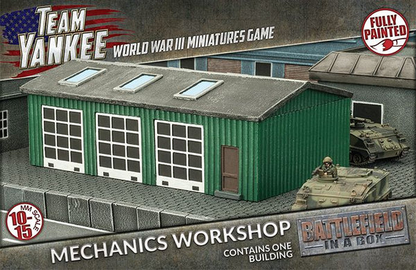 Mechanics Workshop Scenery Set