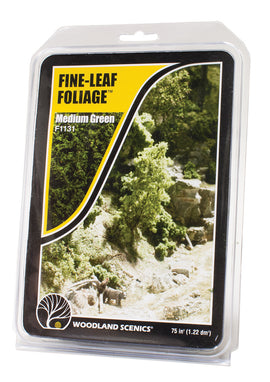 Fine Leaf Foliage: Medium Green