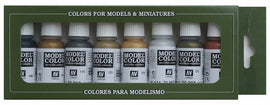 Model Color Set - Metallics (x8)