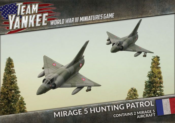NATO French Mirage 5 Hunting Patrol