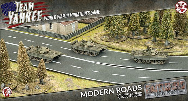 Modern Roads Scenery Set