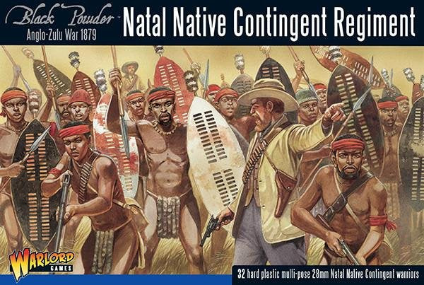 Anglo-Zulu war 1879 Natal Native Contingent Regiment Box Set
