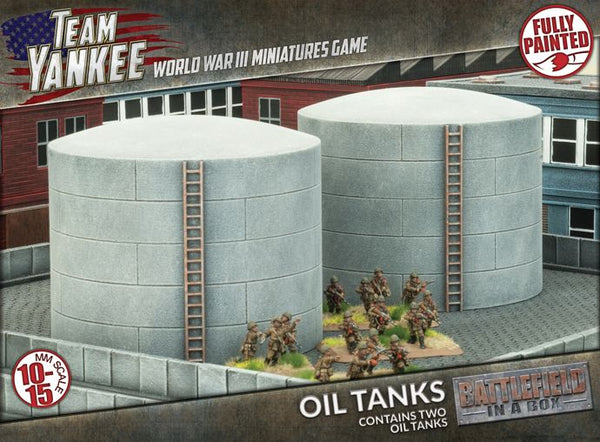 Oil Tanks Scenery Set