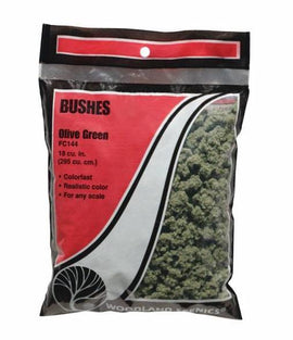 Tree Foliage: Olive Green Bushes (BAG)