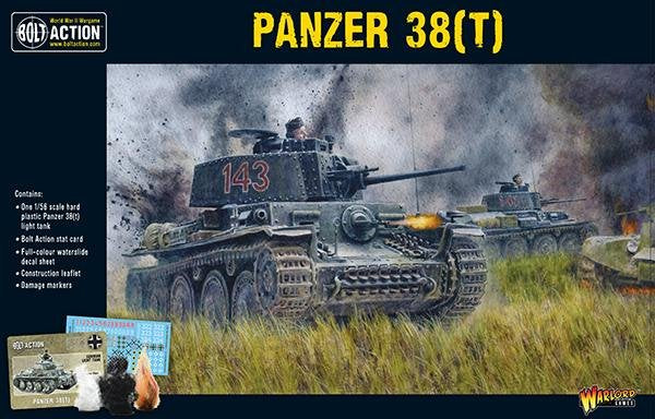 German Army Panzer 38(t) Tank