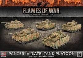 German Panzer Iv Late War Platoon