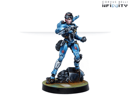 Panoceania: Patsy Garnett, Orc Troops Varuna Div. NCO (Submachine Gun)
