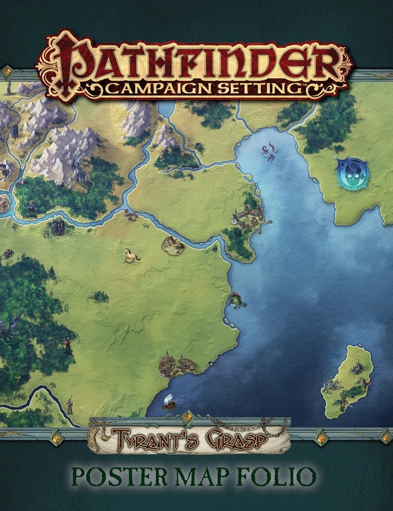 The Tyrant‚Äôs Grasp Poster Map Folio: Pathfinder Campaign Setting