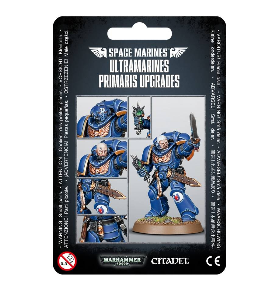 Warhammer 40000 - Space Marines - Ultramarines Primaris Upgrades