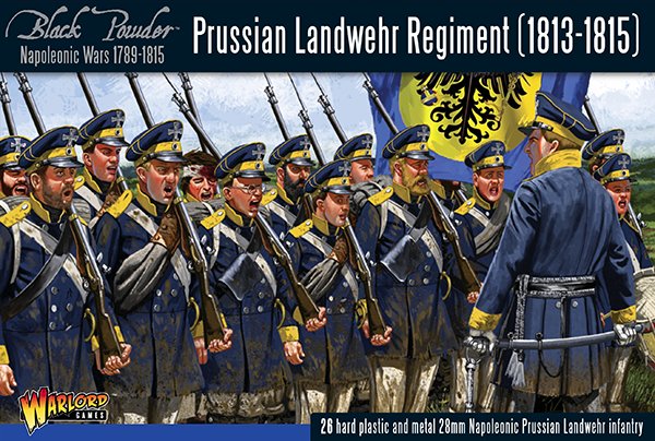 Napoleonic Wars 1789-1815 Prussian Landwehr Regiment (1813-1815) Box Set