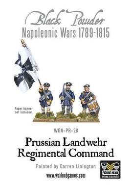 Napoleonic Wars 1789-1815 Prussian Landwehr Regimental Command Pack