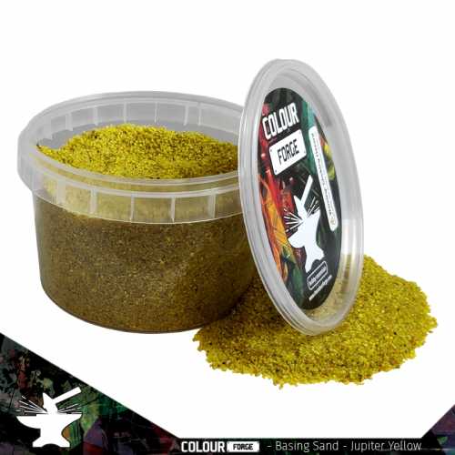 Basing Sand - Jupiter Yellow (275ml) - The Colour Forge