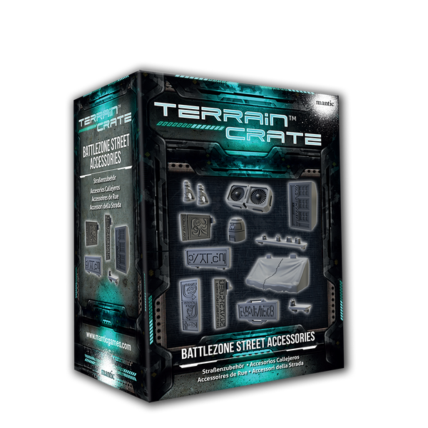 Battlezones Street Accessories - Terrain Crate