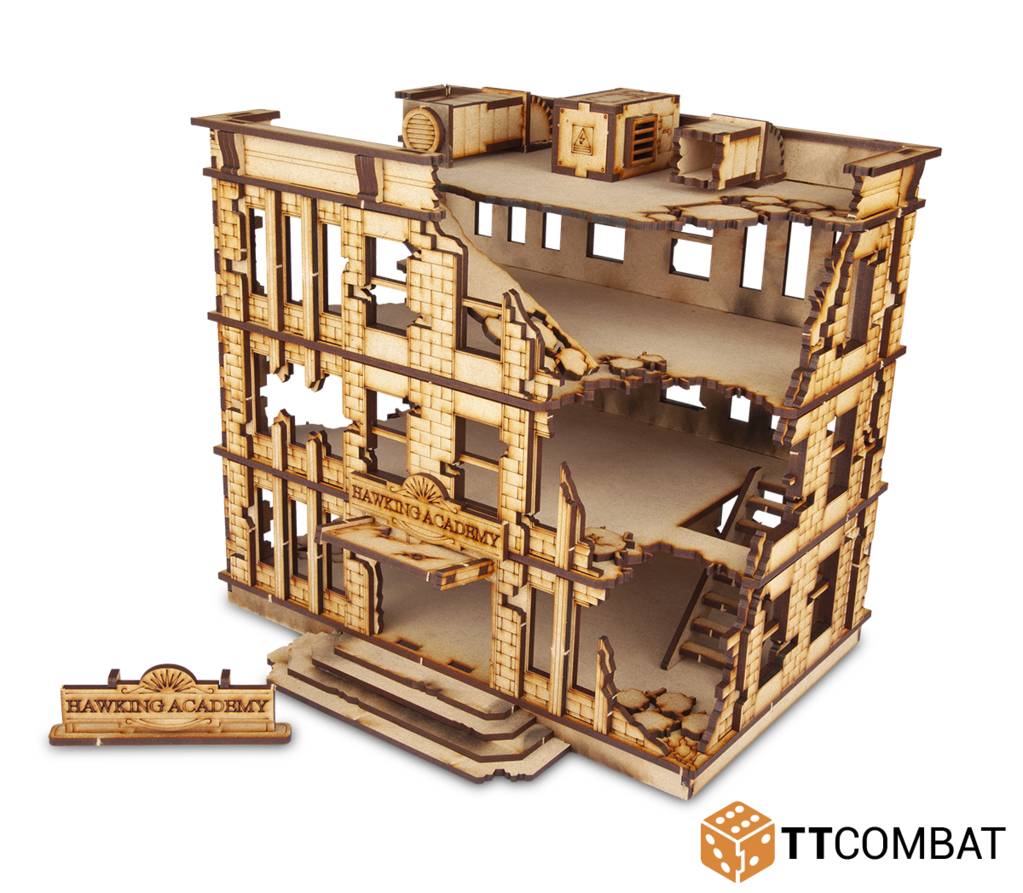 City Scenics: Ruined Hawking Academy