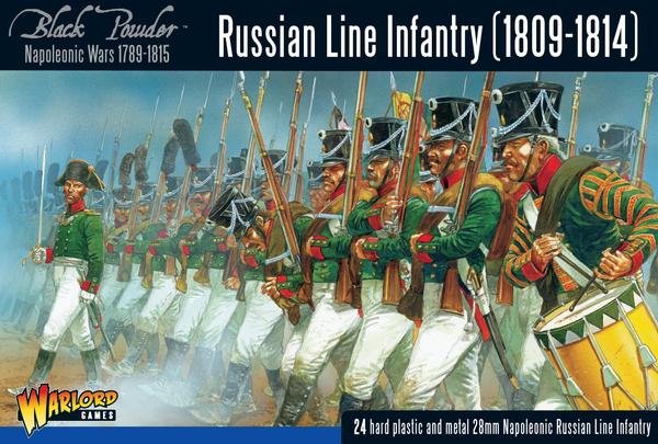 Napoleonic Wars 1789-1814 Early Russian Infantry (1809-1814) Box Set