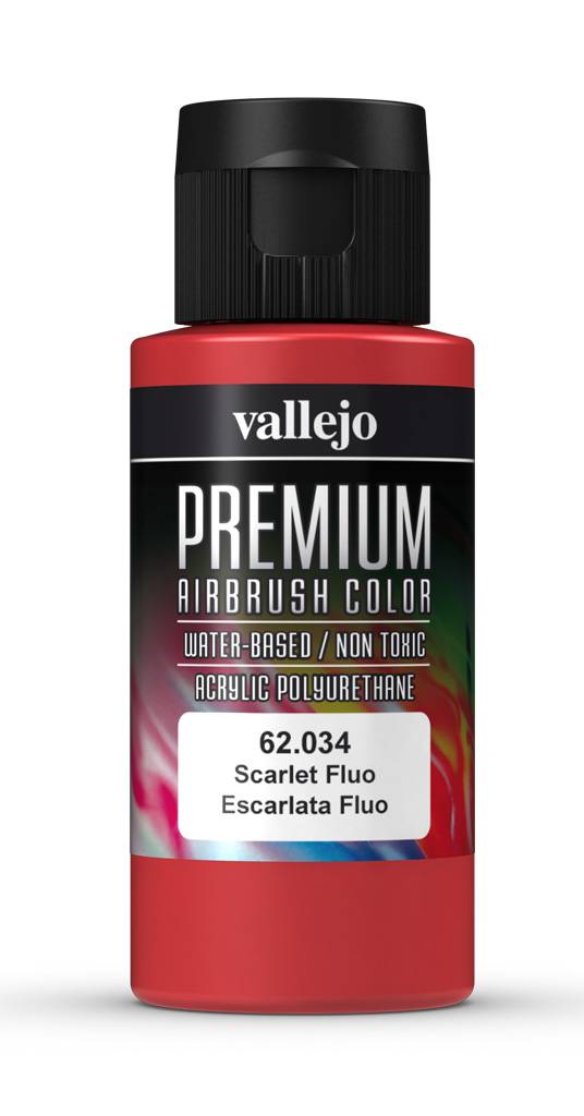 Premium Color - Scarlet Fluorescent 60ml