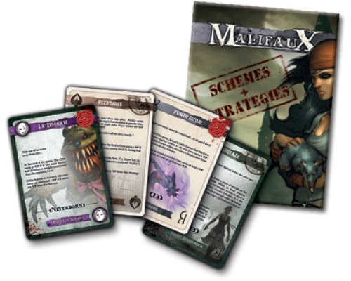 Malifaux 2nd Edition Schemes and Strategies Deck 2nd Edition